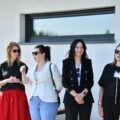 Na zdjęciu radna powiatu Patrycja Pabich, przewodnicząca rady gminy Przemęt Monika Maćkowiak, radna gminy Anna Barczyńska oraz sołtys Bucza Izabela Franek.