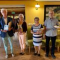 Na zdjęciu czwórka seniorów.