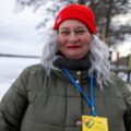 Na fotografii widoczna organizatorka wydarzenia.