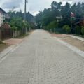 Na fotografii widoczna jest wyremontowana droga.